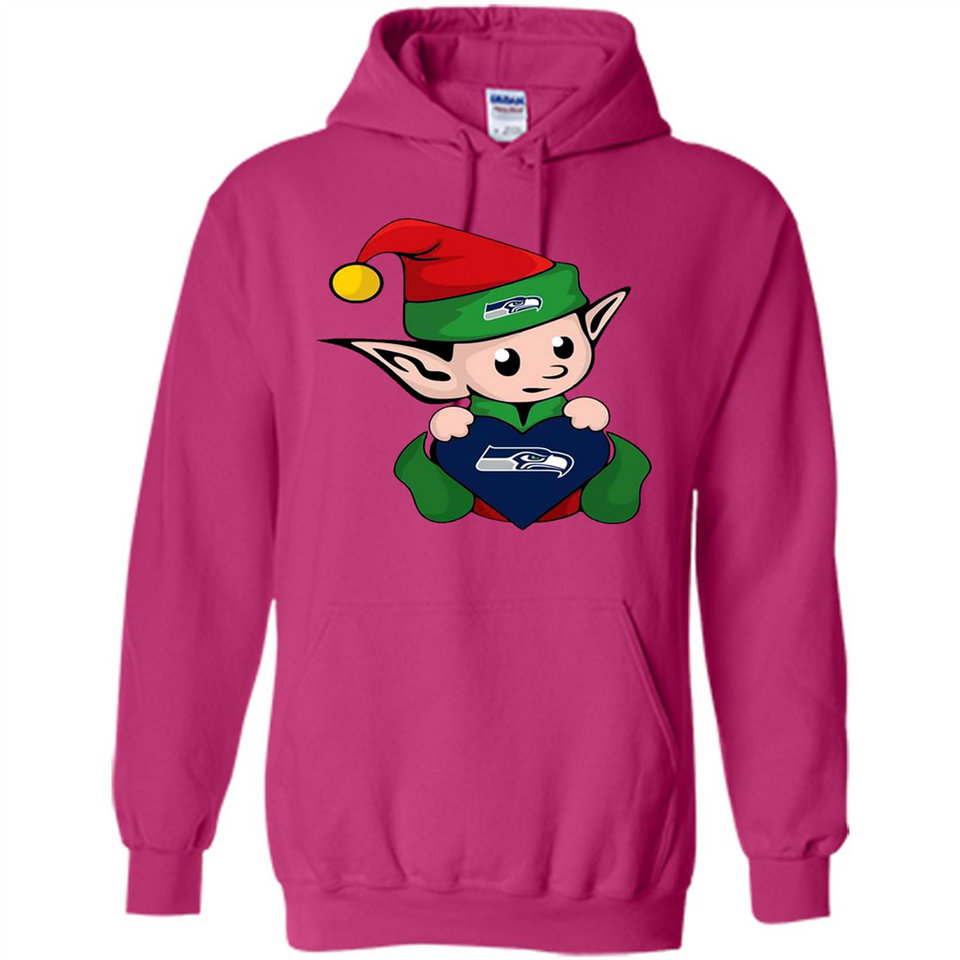 Seattle Seahawks ELF Elves Grinch Santa Claus