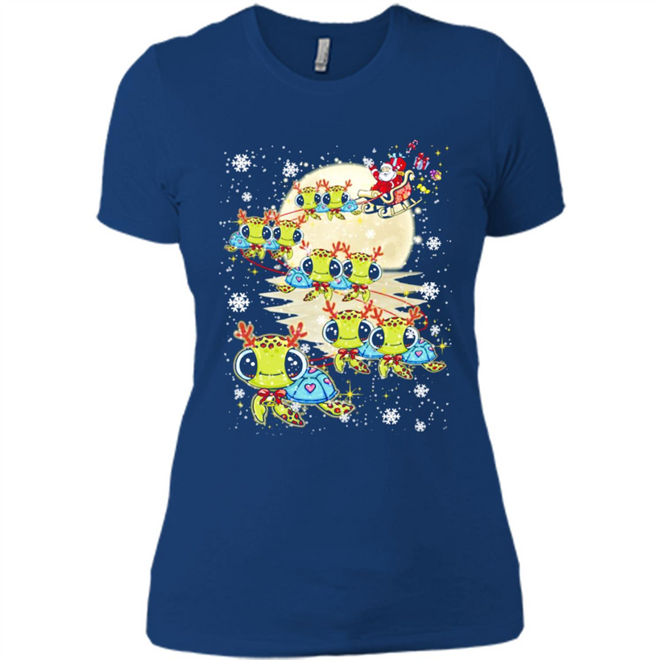 Turtles Merry Christmas - Turtles - Ladies' Boyfriend T-Shirt