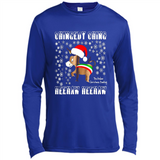 Amazing Dominick The Christmas Donkey-Italian Christmas Donkey - Canvas Long Sleeve T-Shirt