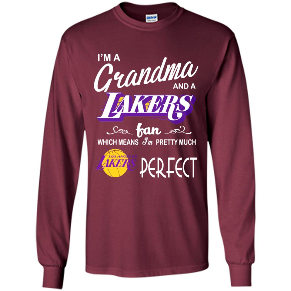 I'M A Grandma And A Los Angeles Lakers Fans