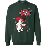 San Francisco 49ers Snowman