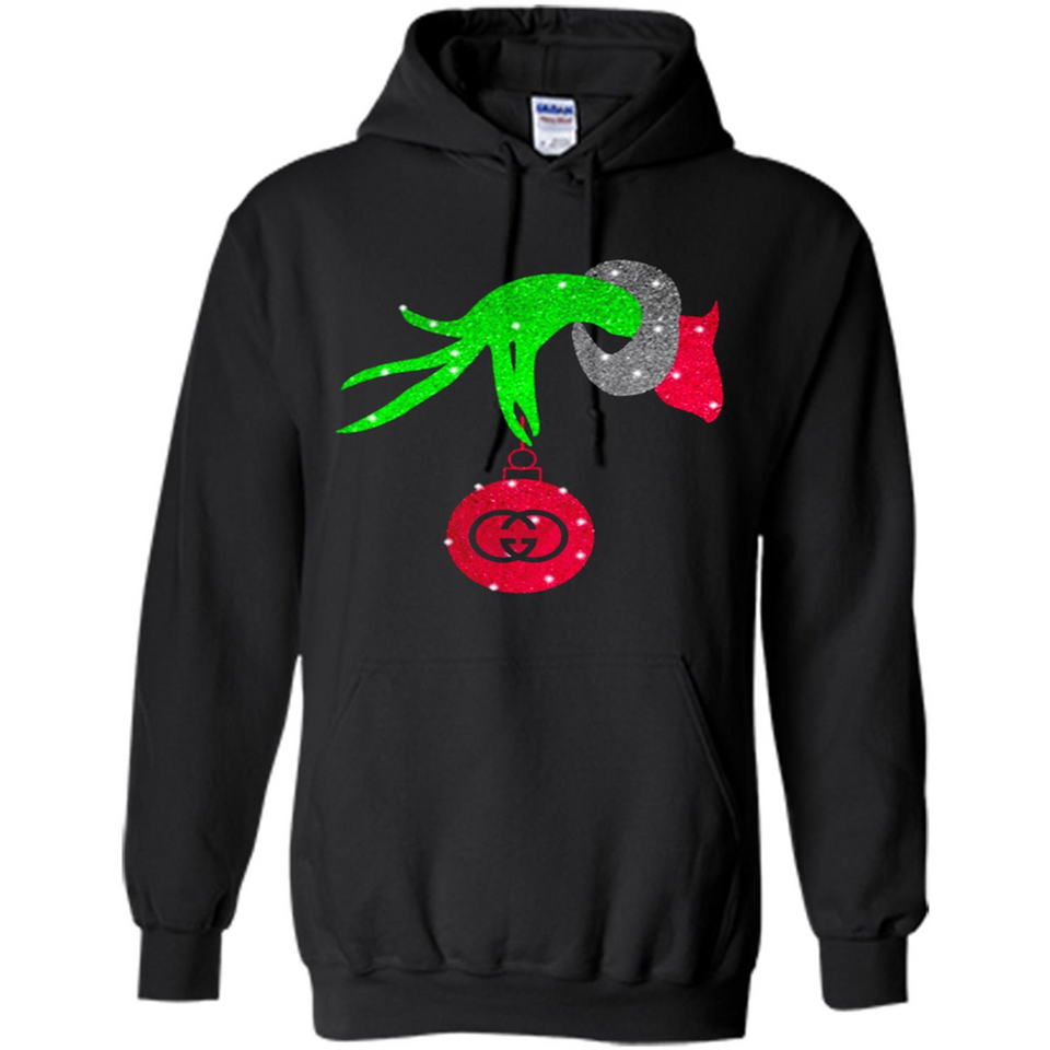 Grinch hand holding logo Gucci PING PONG