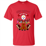 Pittsburgh Steelers NFL Reindeer Funny Merry Christmas And Happy New Year