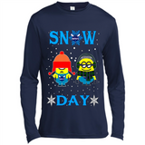 Snow Day Shirt For Charlotte Hornets Vs Minion Fans pingpong