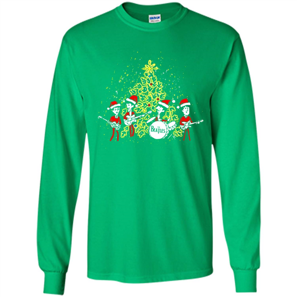 The Beatles chibi Christmas - Long Sleeve T-Shirt