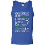 Naughty Nice I Tried Christmas sweatshirt PINGPONG