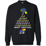 Perfect Kansas Jayhawks Christmas Tree PINGPONG