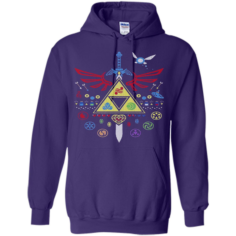 Song of Christmas Time the Legend of Zelda Ugly Sweater Perfect Christmas - Hoodie