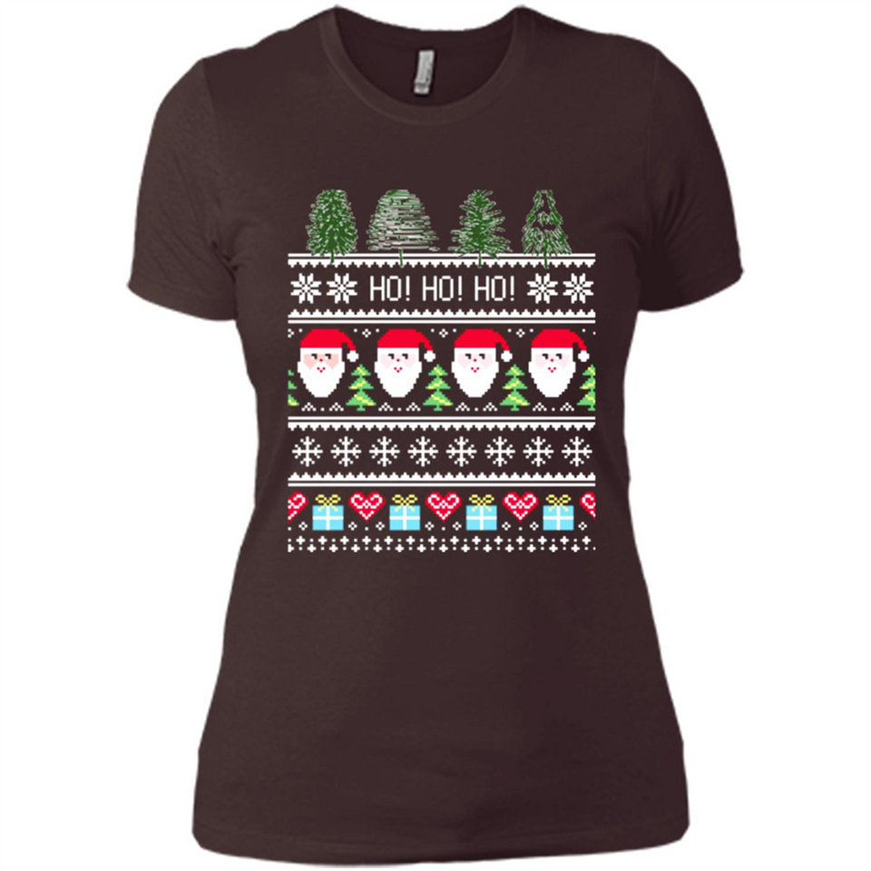 Ugly Merry Christmas Tree Santa Snowflakes