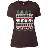 Ugly Merry Christmas Tree Santa Snowflakes
