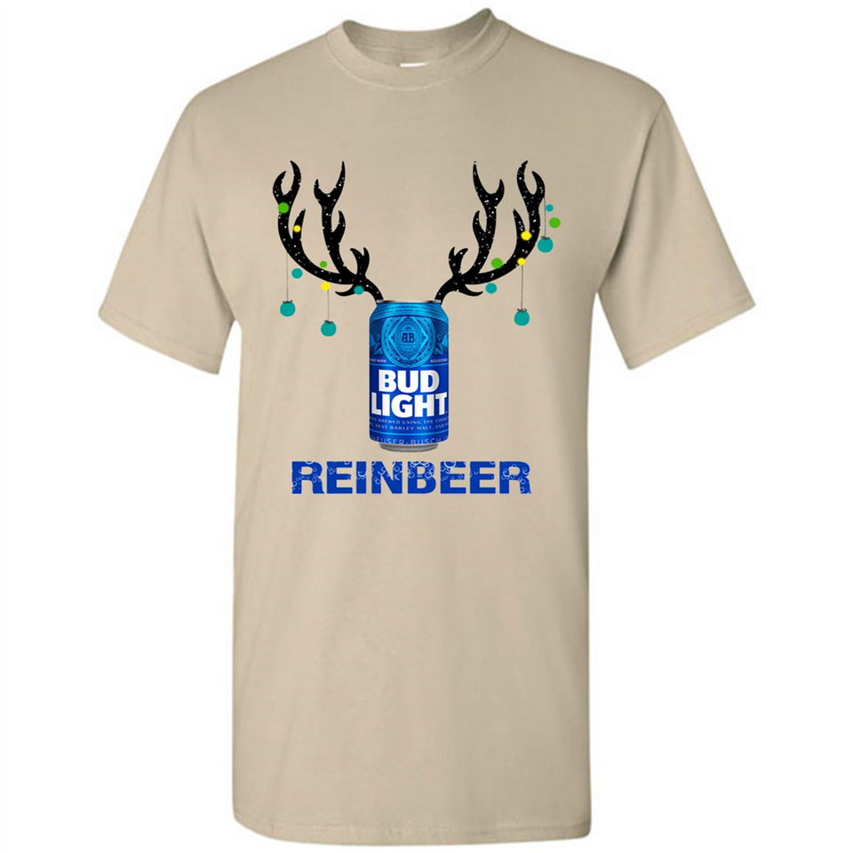 Bud Light Reinbeer Funny Beer Reindeer Christmas Sweatshirt - Shirt