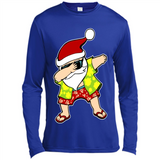 Dabbing Santa Christmas In July 1 - Canvas Long Sleeve T-Shirt