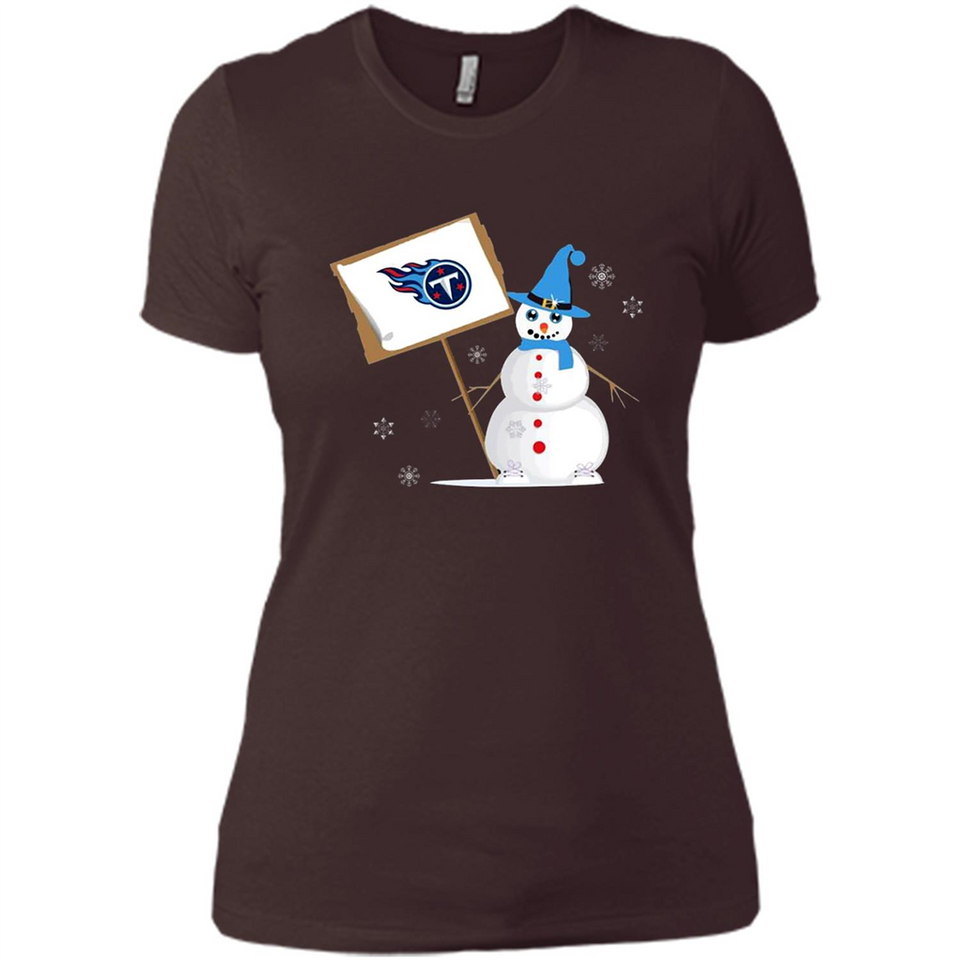 Tennessee Titans Snowman Funny