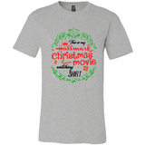 This is My Hallmark-Christmas Movies Watching Sporty T-Shirt - Canvas Unisex T-Shirt