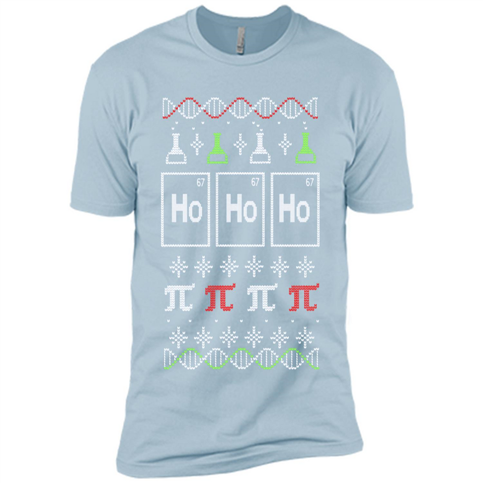 Scientific christmas ugly sweater - Premium Short Sleeve T-Shirt