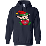 San Francisco 49ers ELF Elves Grinch Santa Claus