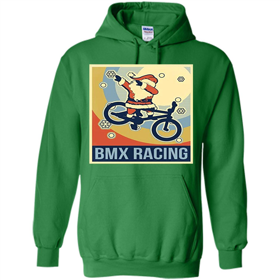 bmx racing dabbing Santa Christmas