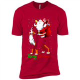 Merry Christmas Santa Claus With Big Dog sweater PINGPONG