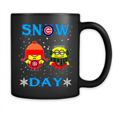 Snow Day Shirt For Chicago Cubs Vs Minion Fans pingpong