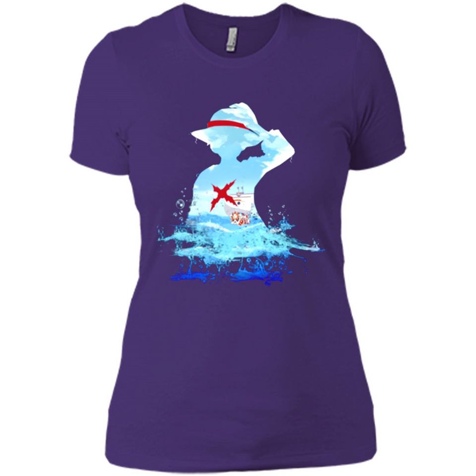 Luffy sea 2 - Ladies' Boyfriend T-Shirt