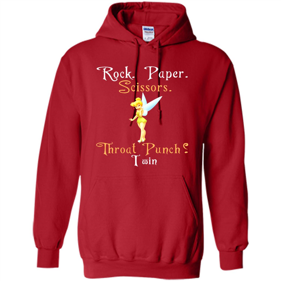 Tinker Bell Rock Paper Scissors Throat Punch I win PINGPONG