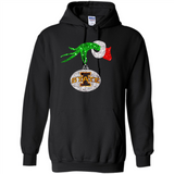 Amazing Iowa State Cyclones Glitter Grinch Monogram Ornament Christmas Gift - Hoodie