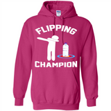 Water Bottle Flipping Tshirt Dabbing Flipping Champion - Hoodie