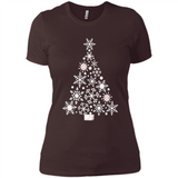 Winter Snowflake White Christmas Tree
