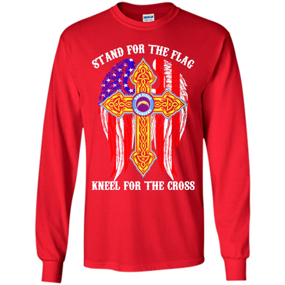 Chargers - stand for the flag kneel for the cross