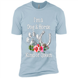 I'm A Dog & Horse Shirt Animal Lover Gift