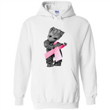 Groot Hug Breast Cancer - Hoodie