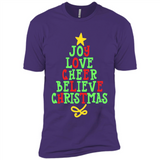 Joy Love Cheer Believe Christmas Tree