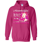 November Butterfly Girl - Hoodie