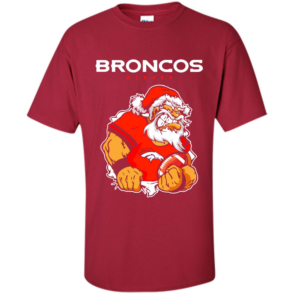 Grumpy Santa Claus Broncos Denver Football Team PINGPONG