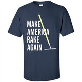 Make America Rake Again California Fires Paradise Youth T-Shirt PINGPONG - Shirt