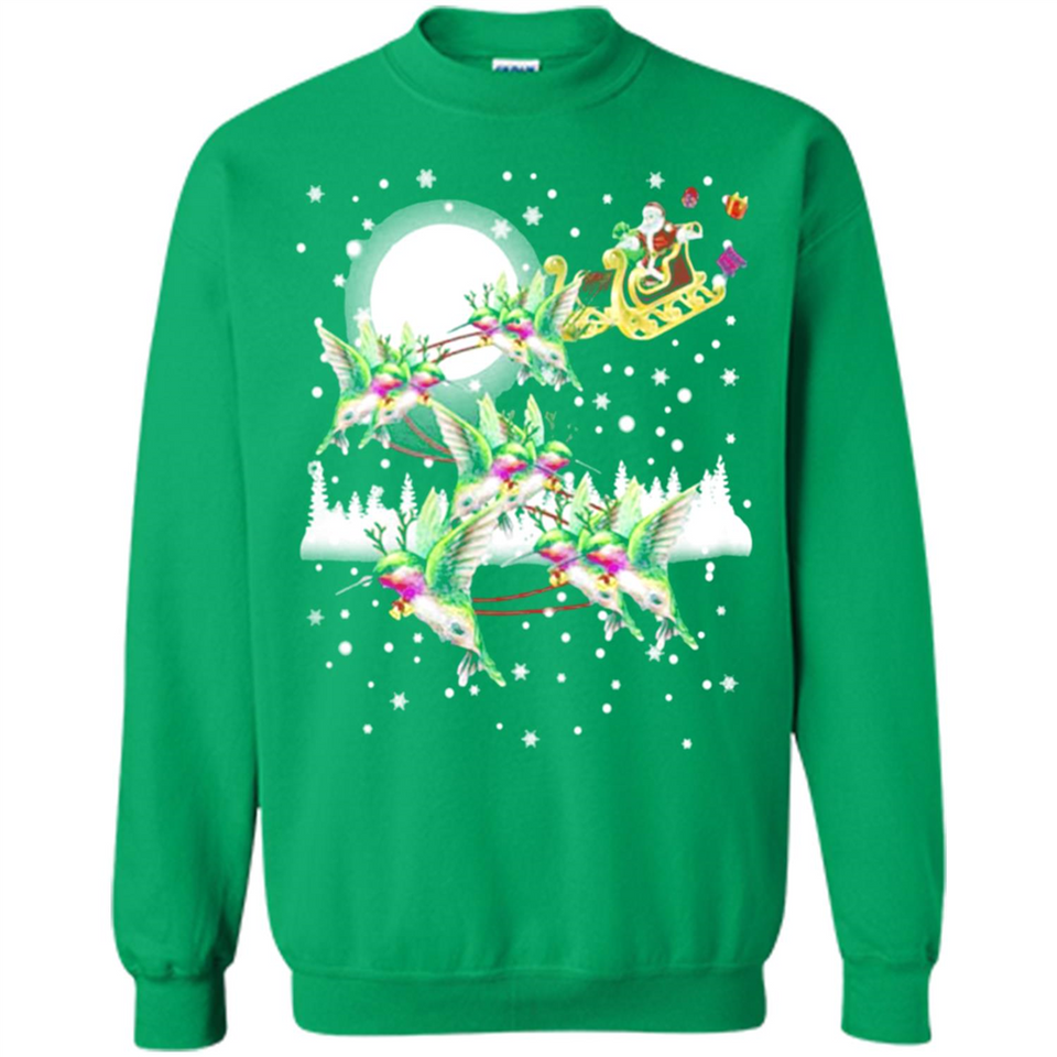Hummingbird Santa Sleigh - Sweatshirt