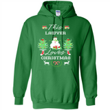 This Lawyer Loves Christmas Tree Shirt with Snowman