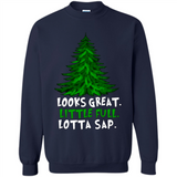 Looks Great Little Full Lotta Sap Funny Christmas PINGPONG