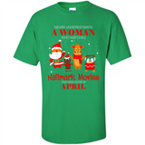 Never Underestimate An April Woman Watches Hallmark Movies Sweatshirt - Shirt