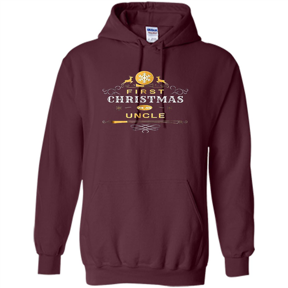 First Christmas as a Uncle - Christmas Family - Hoodie