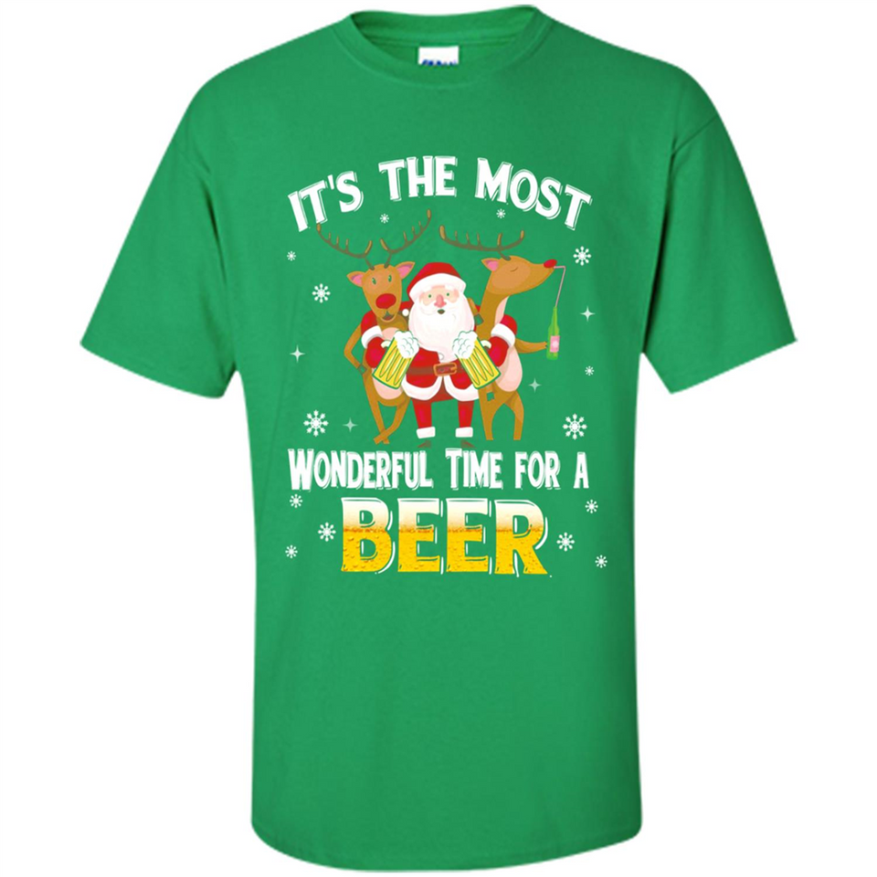 Its The Most Wonderful Time for a Beer - Shirt