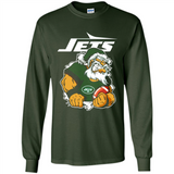 Grumpy Santa Claus Jets Football Team PINGPONG