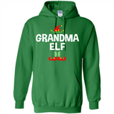 Grandma Elf Shirt -Family Matching Christmas Pajamas - Hoodie