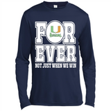 Miami Hurricanes Forever For ever not just when we win - Canvas Long Sleeve T-Shirt