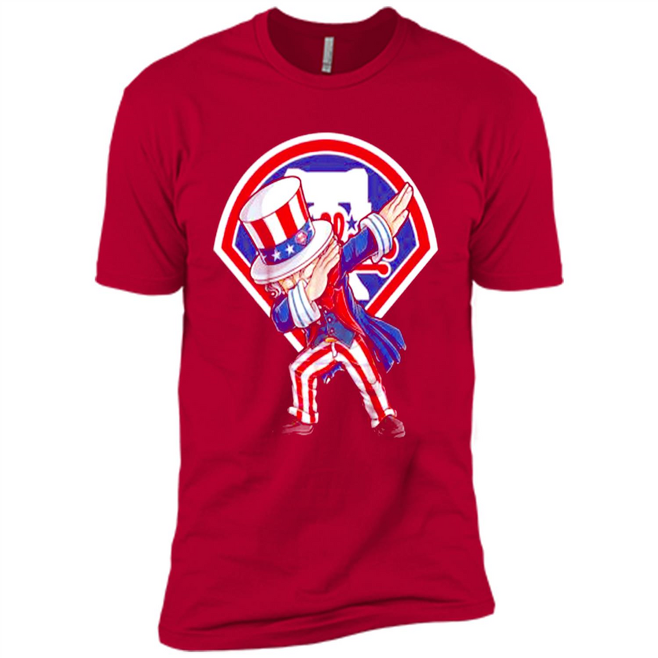 MLB PHILADELPHIA PHILLIES UNCLE SAM DABBING INDEPENDENCE DAY