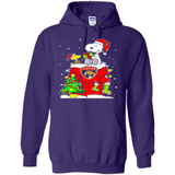 Florida Panthers Snoopy Ugly Christmas Sweaters - Hoodie