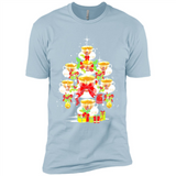 Tea Christmas Tree T-shirt Funny Tea Xmas Gift