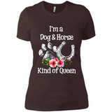 I'm A Dog & Horse Shirt Animal Lover Gift