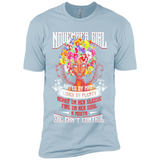 November Girl Flower - Premium Short Sleeve T-Shirt