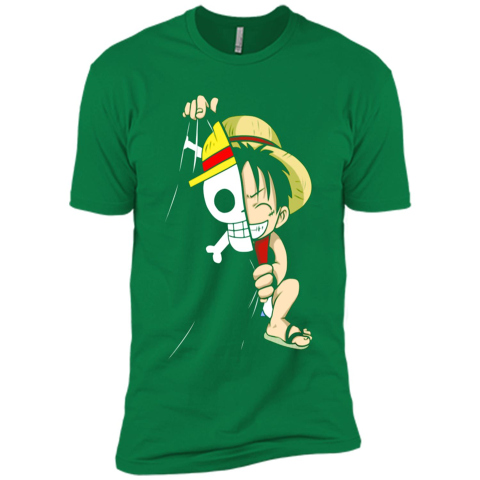 Luffy Flag One Piece - Premium Short Sleeve T-Shirt